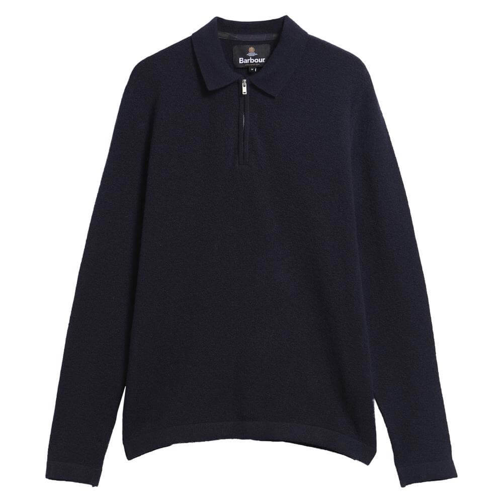 Barbour Bearsted Zip Knitted Polo Shirt